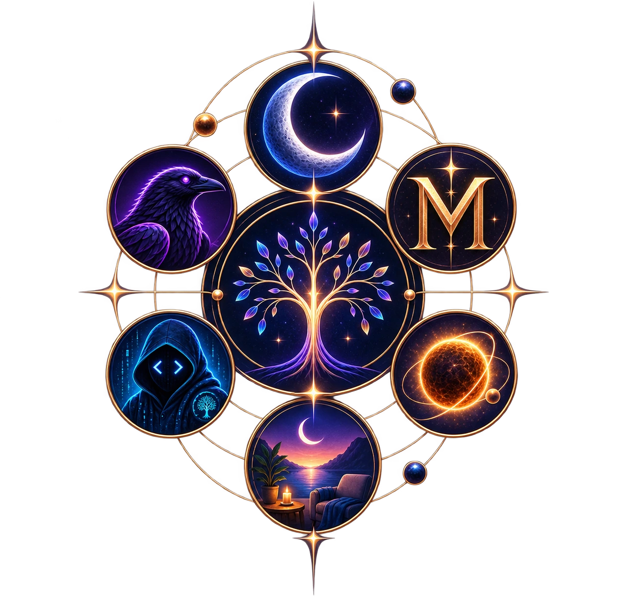 A constellation of Nyxvara Peers
